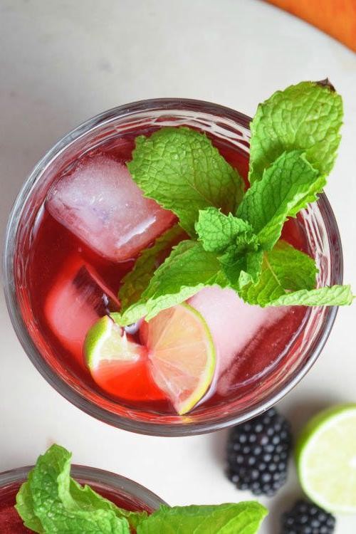 Blackberry Mint Quencher