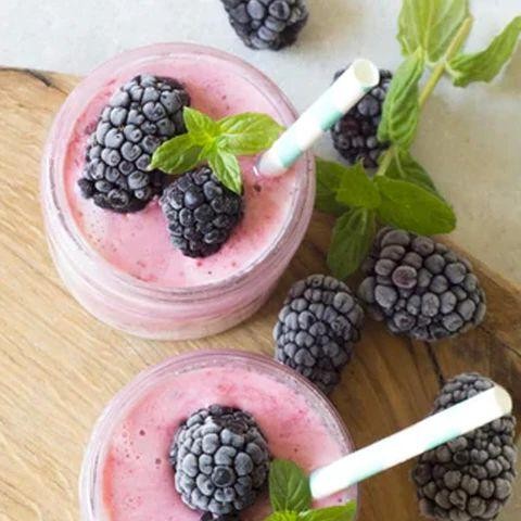 Blackberry Mint Smoothie