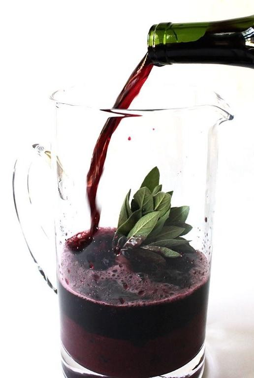 Blackberry Sage Applebees Sangria