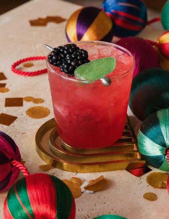 Blackberry Sage Punch