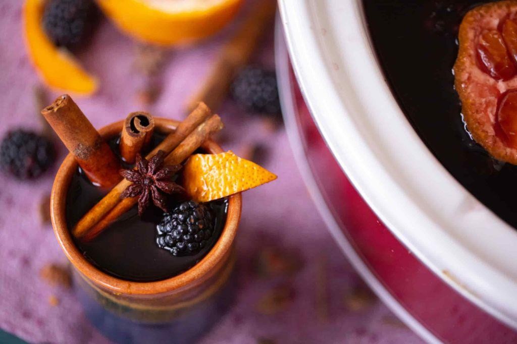 Blackberry and Sage Mulled Wine