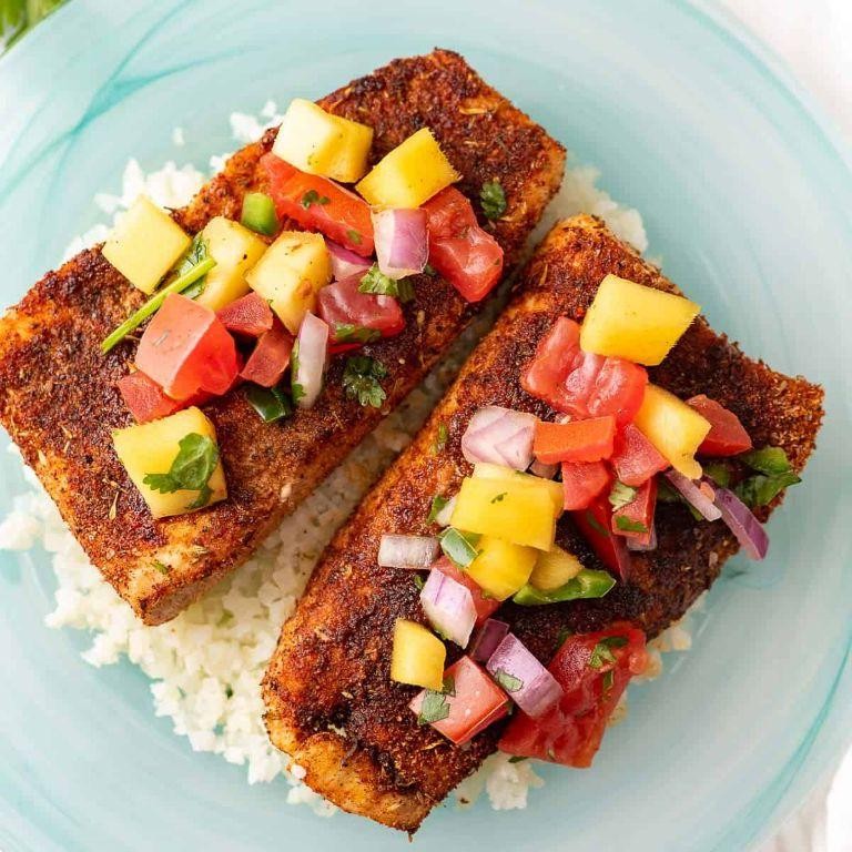 Blackened Air Fryer Mahi Mahi
