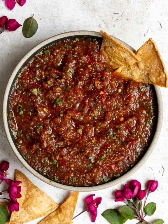 Blackened Tomato Salsa