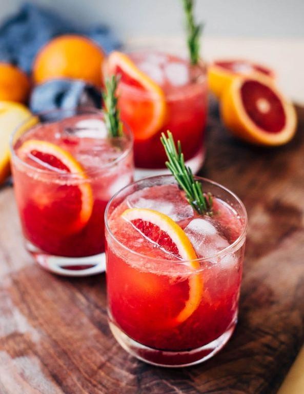 Blood Orange Mocktail