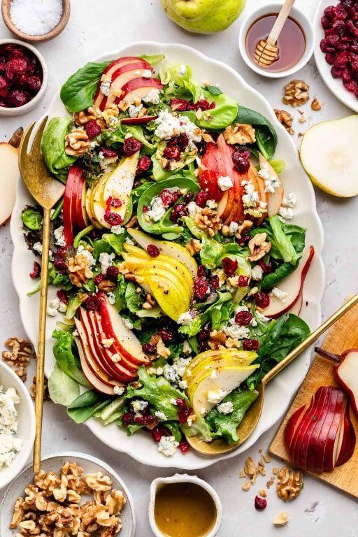 Blue Cheese and Pear Salad
