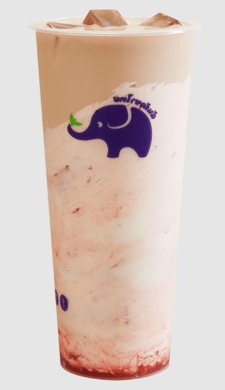Blueberry Cheesecake Bubble Tea