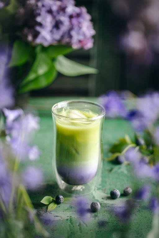 Blueberry Green Tea
