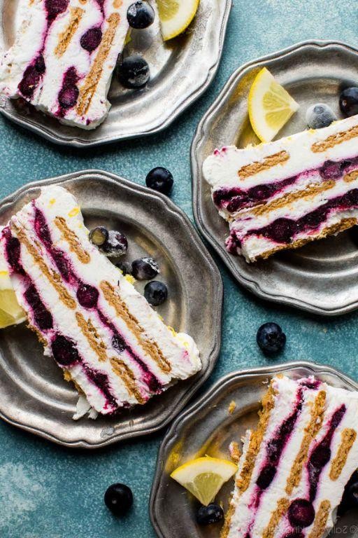 Blueberry Icebox Cake