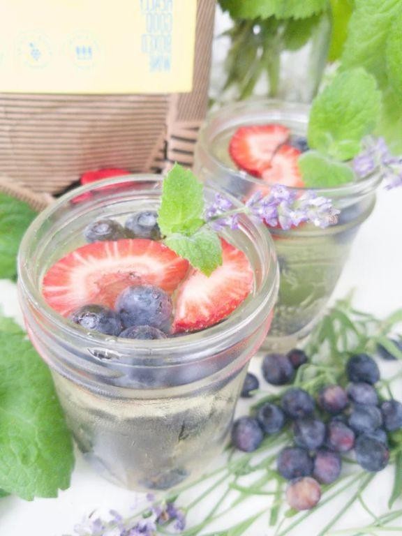 Blueberry Lavender Applebees Sangria