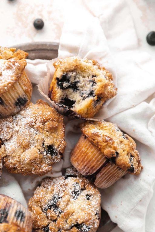 Blueberry Streusel Muffins