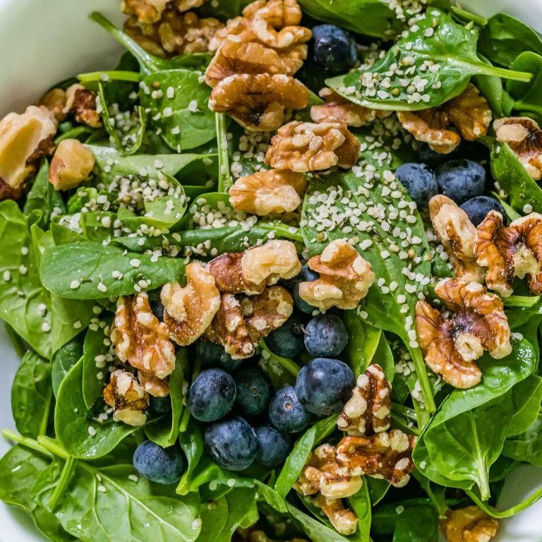 Blueberry and Walnut Salad
