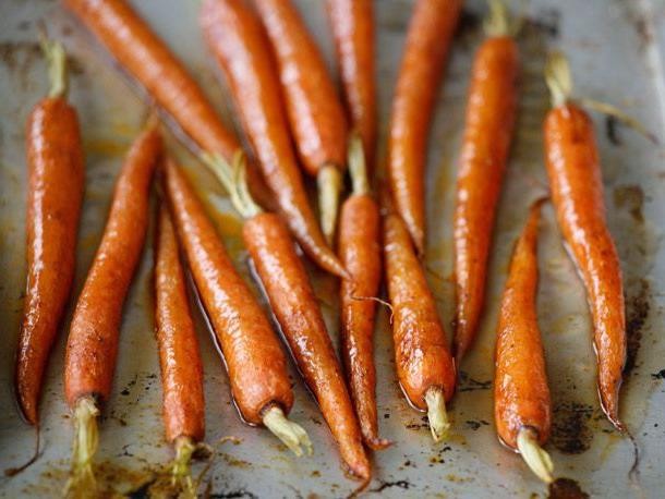 Bourbon Glazed Carrots