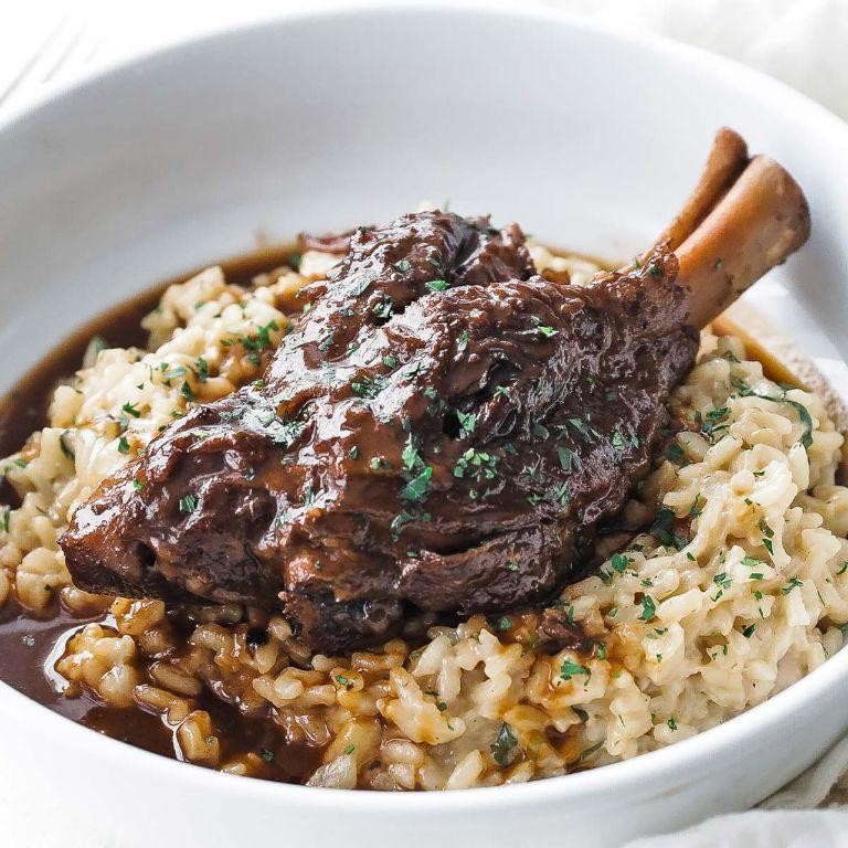 Braised Lamb Shanks