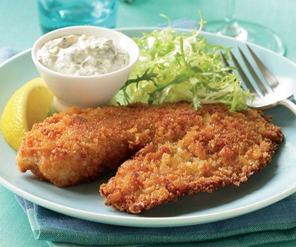 Breaded Tilapia with Tartar Sauce