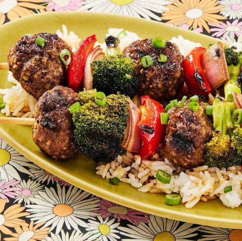 Broccoli Kebabs