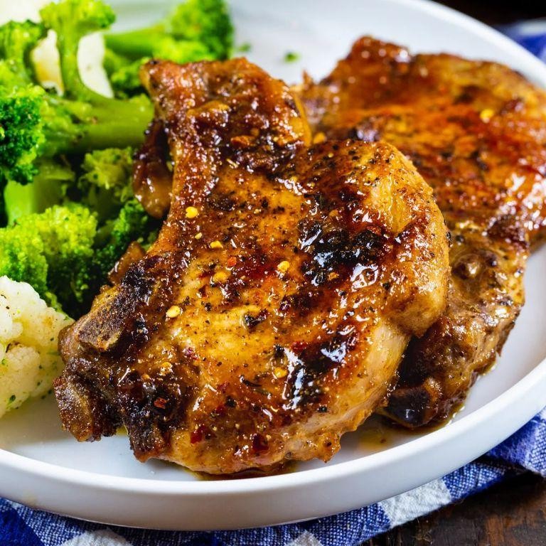 Brown Sugar Garlic Pork Chops