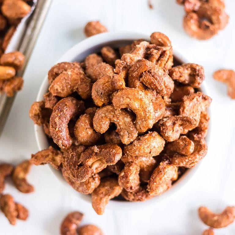 Brown Sugar Roasted Cashews