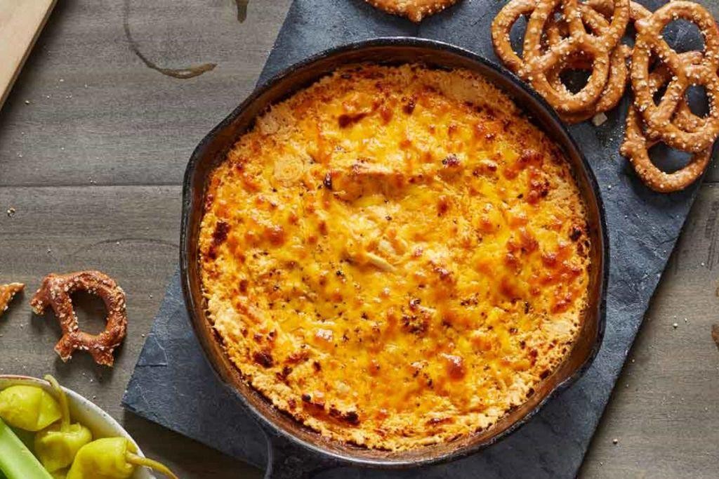 Buffalo Chicken Dip with Hidden Valley Ranch