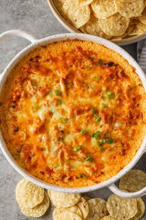 Buffalo Chicken Dip with Ranch