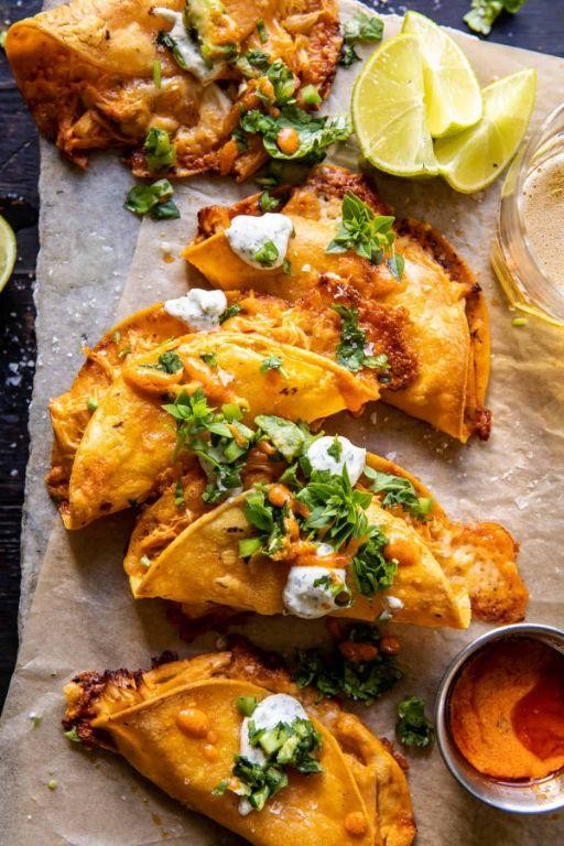 Buffalo Chicken Taco Bake