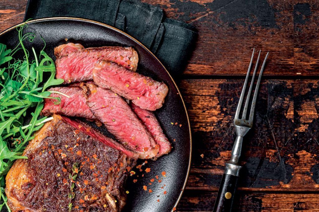 Buffalo Trace Bourbon Marinated Steak