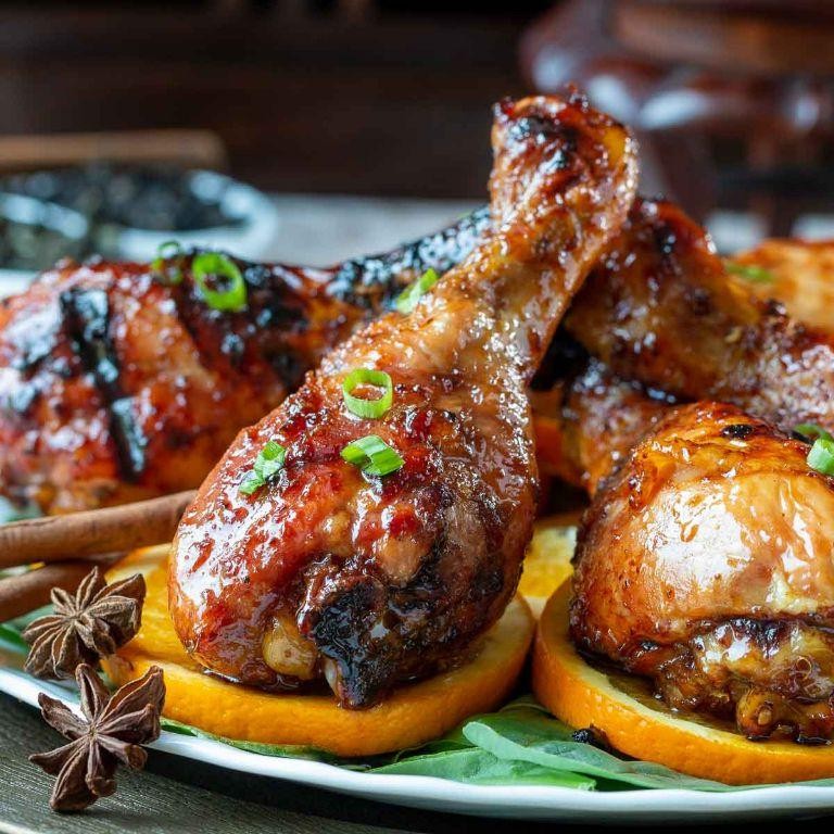 Burmese Tea Leaf Chicken Legs