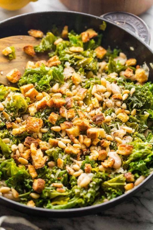 Bush Bean and Kale Stir Fry