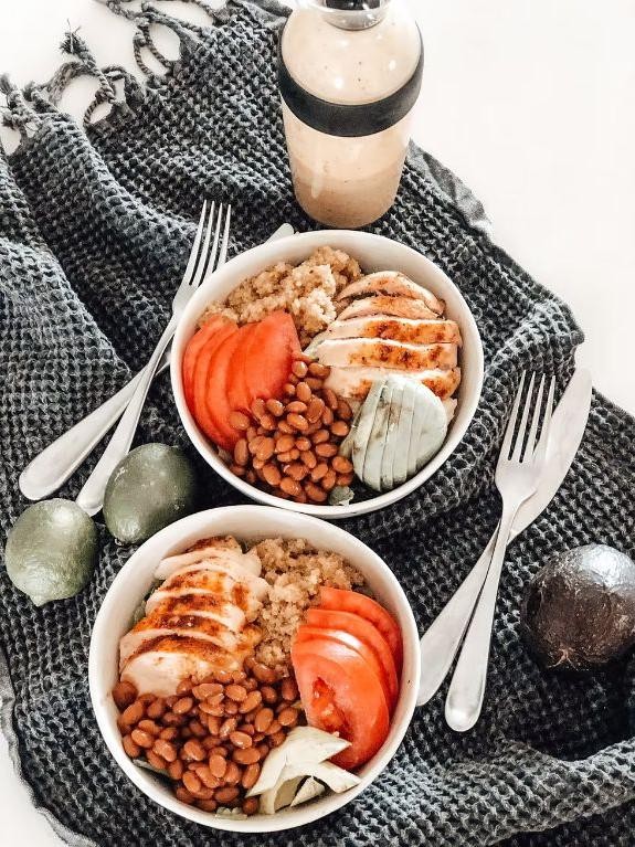 Bush Bean and Quinoa Bowl