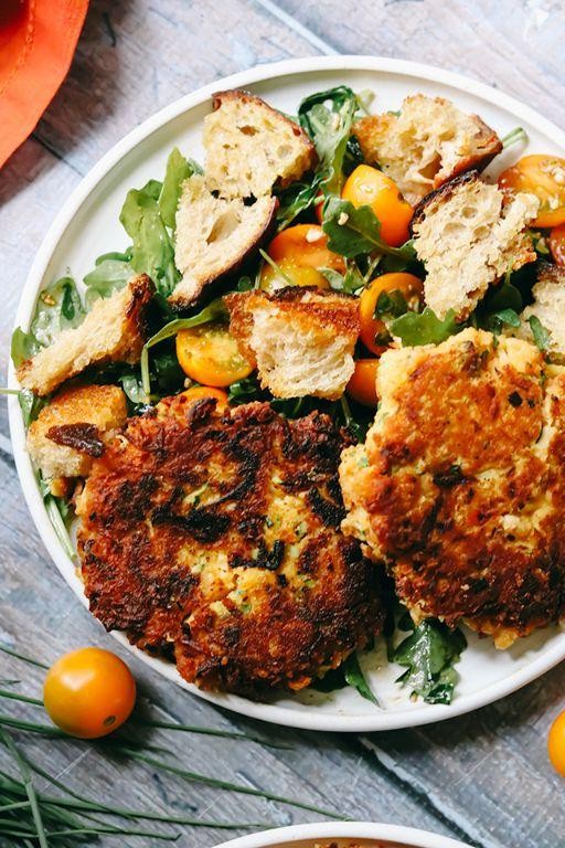 Bush Bean and Zucchini Fritters
