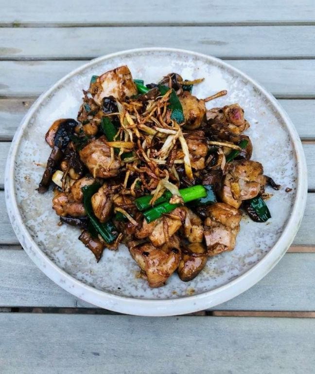 Cambodian Ginger Chicken Legs