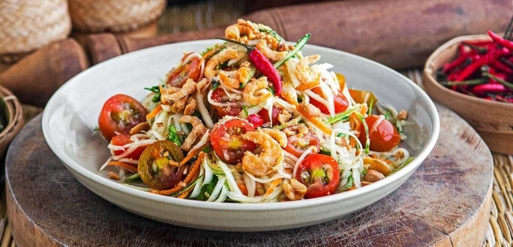 Cambodian Green Papaya Salad