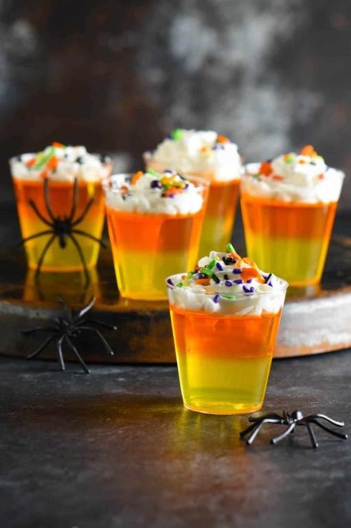 Candy Corn Layered Shot