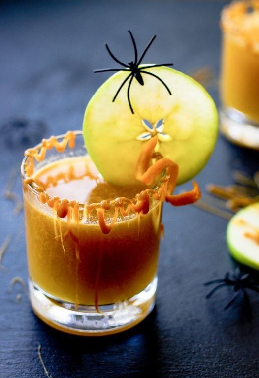 Caramel Apple Halloween Shot
