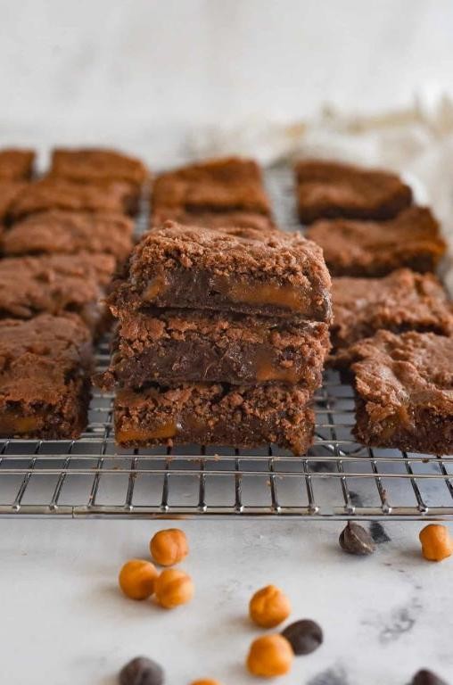 Caramel Bits Brownies