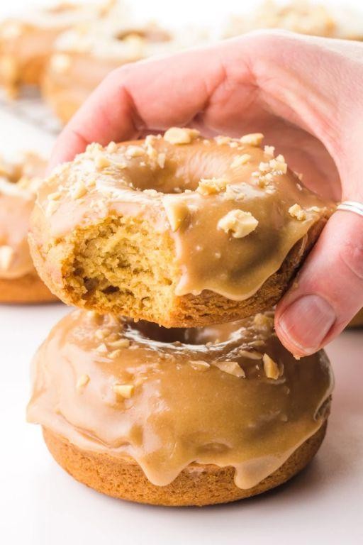 Caramel Bits Donuts
