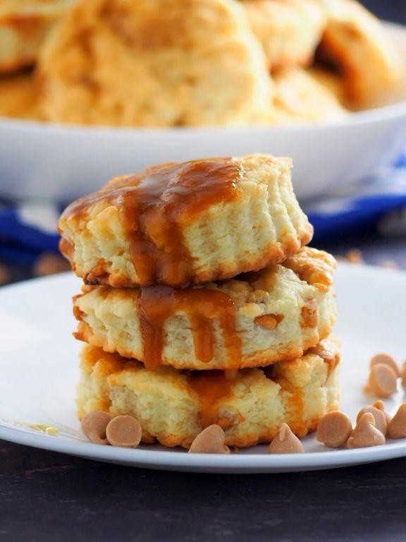 Caramel Bits Scones