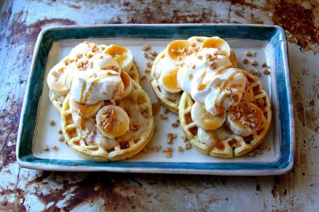 Caramel Bits Waffles