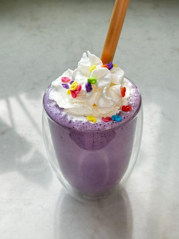 Caramel Grimace Shake