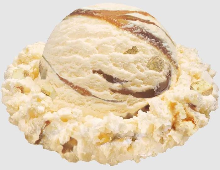 Caramel Swirl Ice Cream Cheesecake