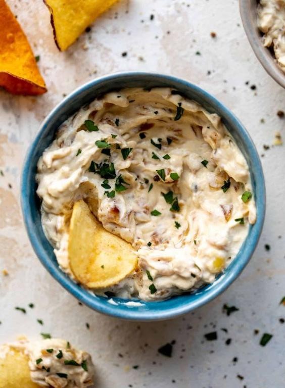 Caramelized Onion Veggie Dip