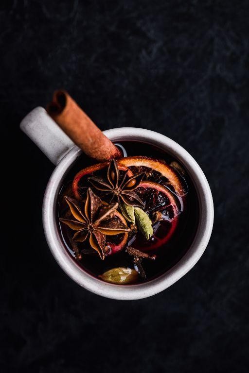 Cardamom and Star Anise Mulled Wine