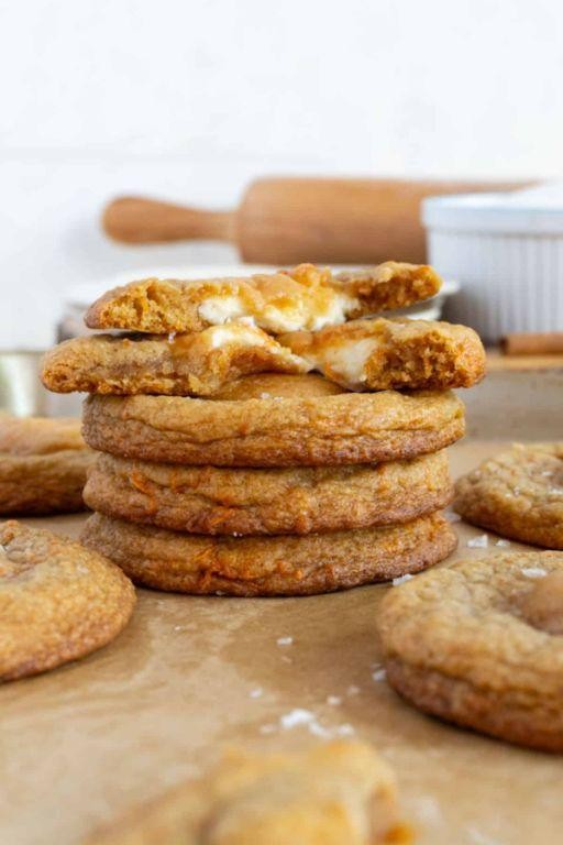 Carrot Cake Cookie Stack