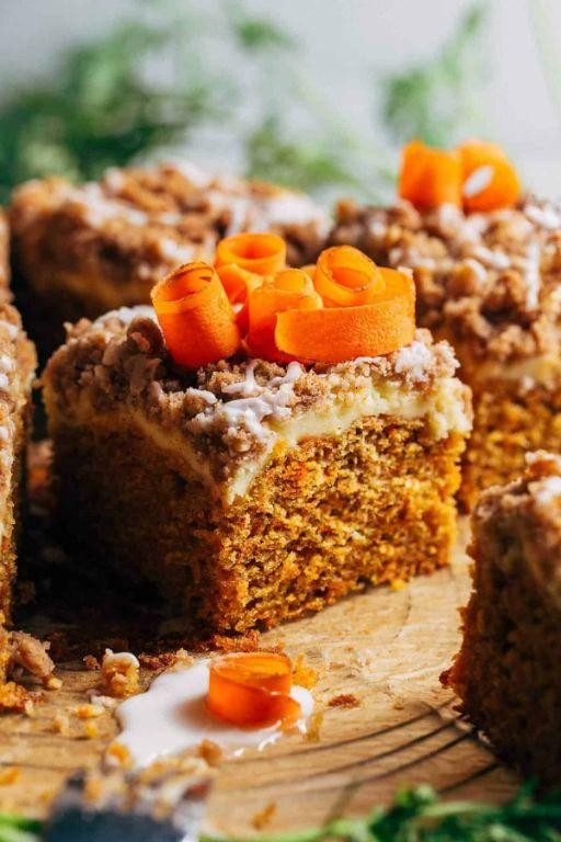 Carrot Cake Crumb Cake