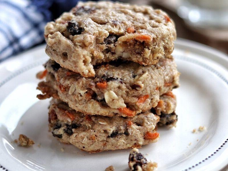 Carrot Cake Lactation Cookies