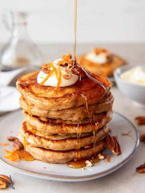 Carrot Cake Pancakes