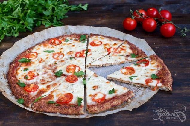Cauliflower Pizza Margherita