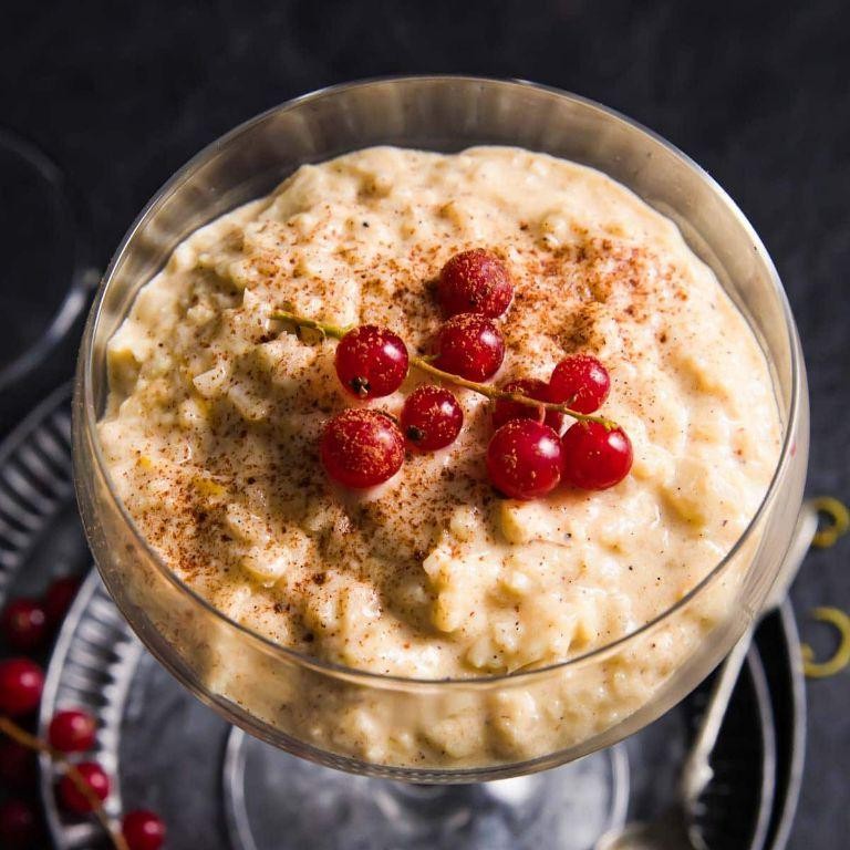Cauliflower Rice Pudding
