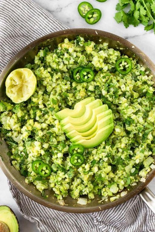 Cauliflower Rice and Avocado Salad