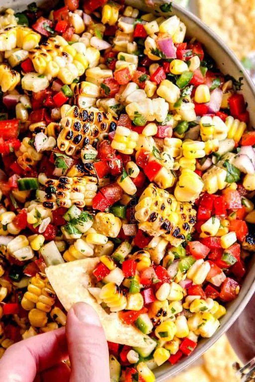 Charred Corn Salsa