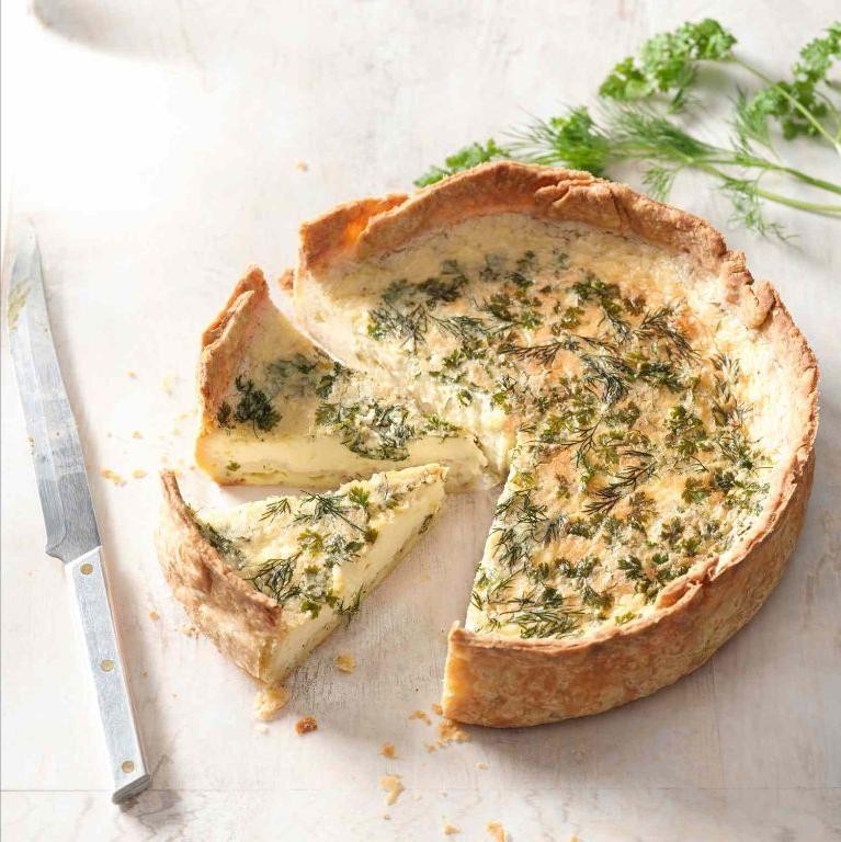 Cheese and Herb Quiche